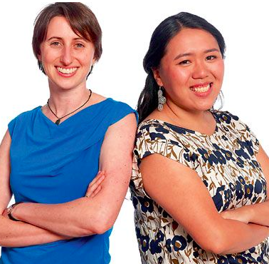  Jackie Stenson (L) and Diana Jue (R) of Essmart Global
