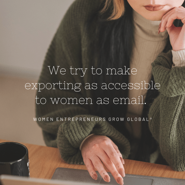 wegg® makes exporting accessible