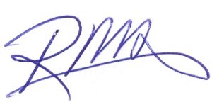 Robert Marovich Signature
