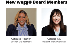 Candice Fletcher and Candice Tal, new wegg Board members (3/28/22)