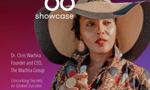wegg® showcase August magazine cover: Dr. Chris Wachira