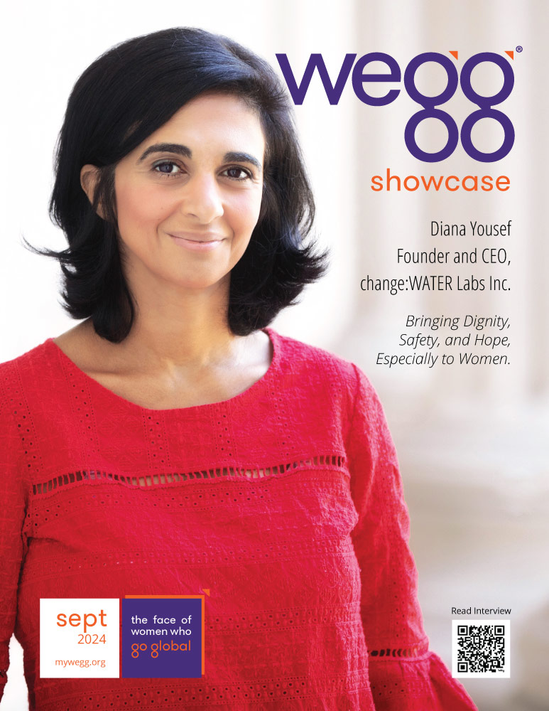 wegg® showcase: Diana Yousef, Founder and CEO, change:WATER Labs Inc.