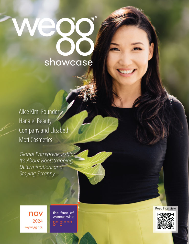 Alice Kim on the weggShowcase cover