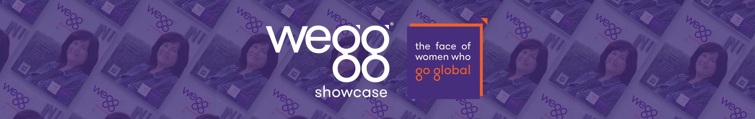 wegg showcase banner: the face of women who go global