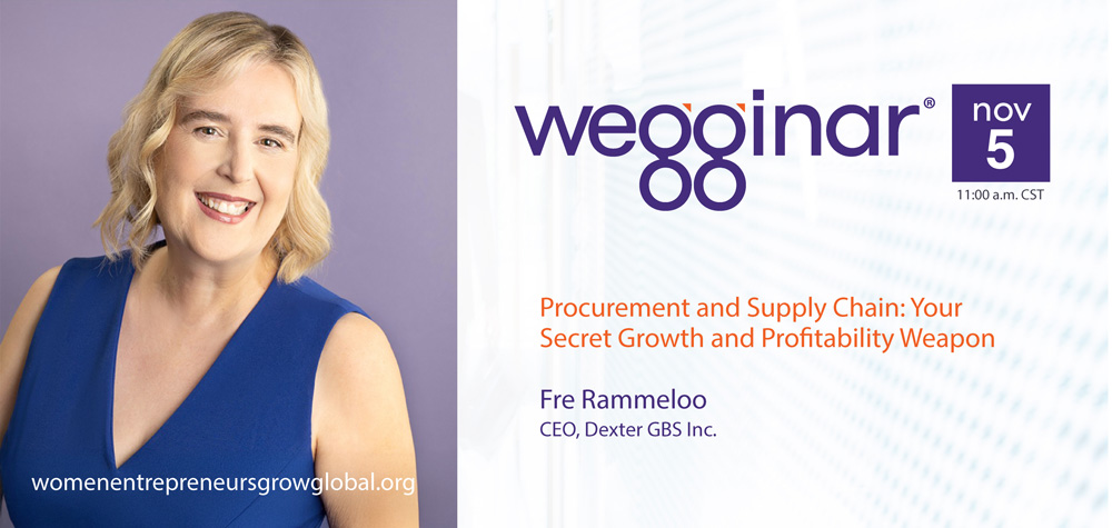 November wegginar®: Procurement and Supply Chain: Your Secret Growth and Profitability Weapon