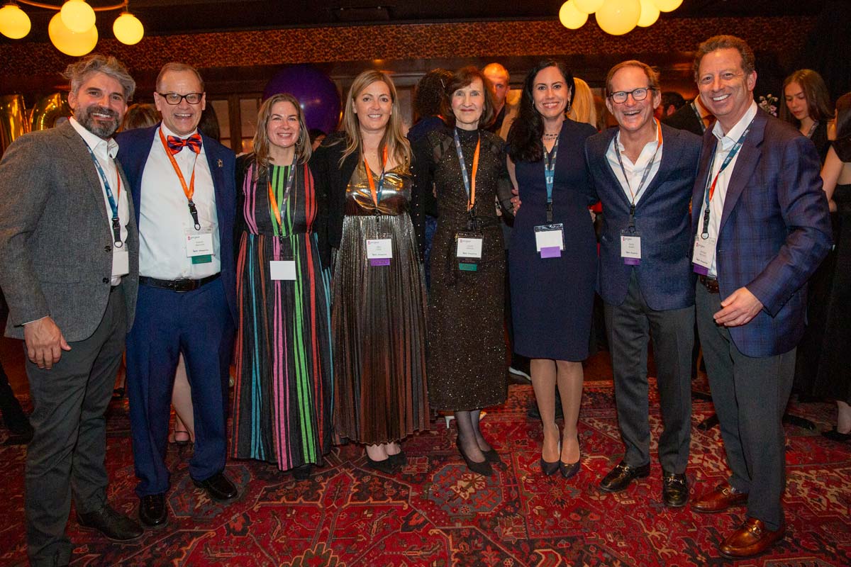 Laurel Delaney with guests