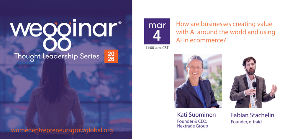 March wegginar®: How are businesses creating value with AI around the world and using AI in ecommerce?