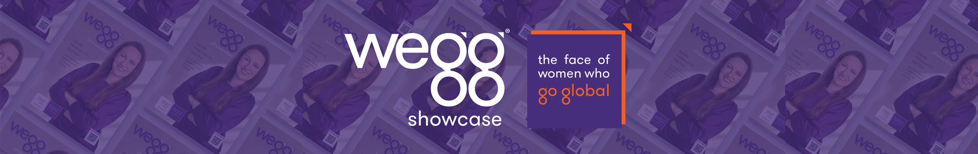 wegg showcase banner: the face of women who go global
