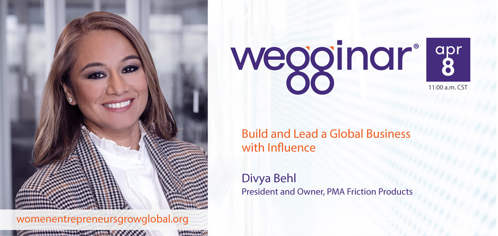 April wegginar®: Build and Lead a Global Business with Influence