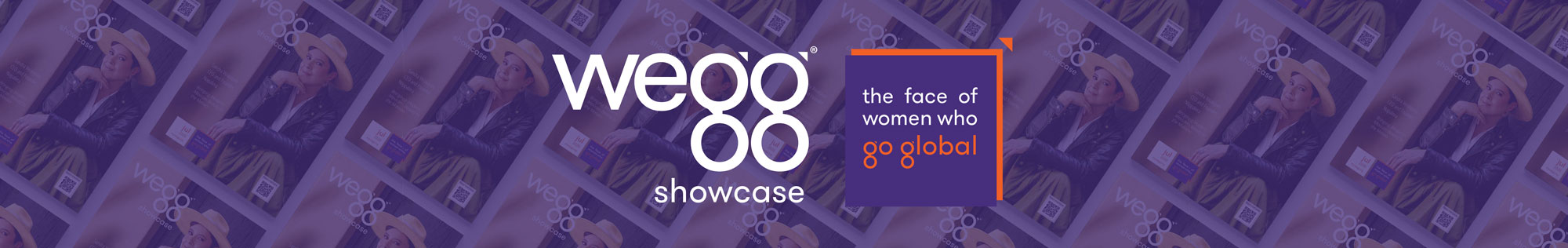 wegg showcase banner: the face of women who go global